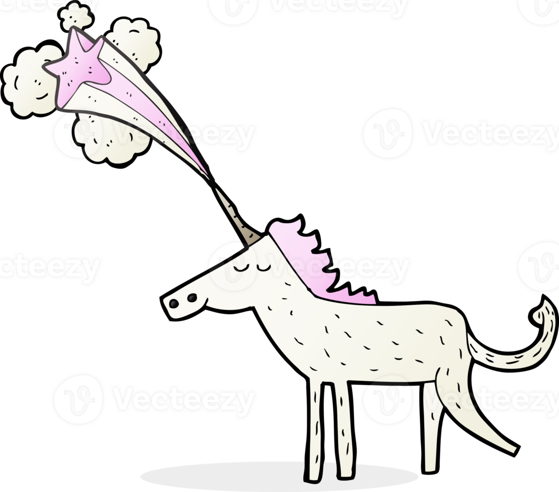 cartoon magical unicorn png