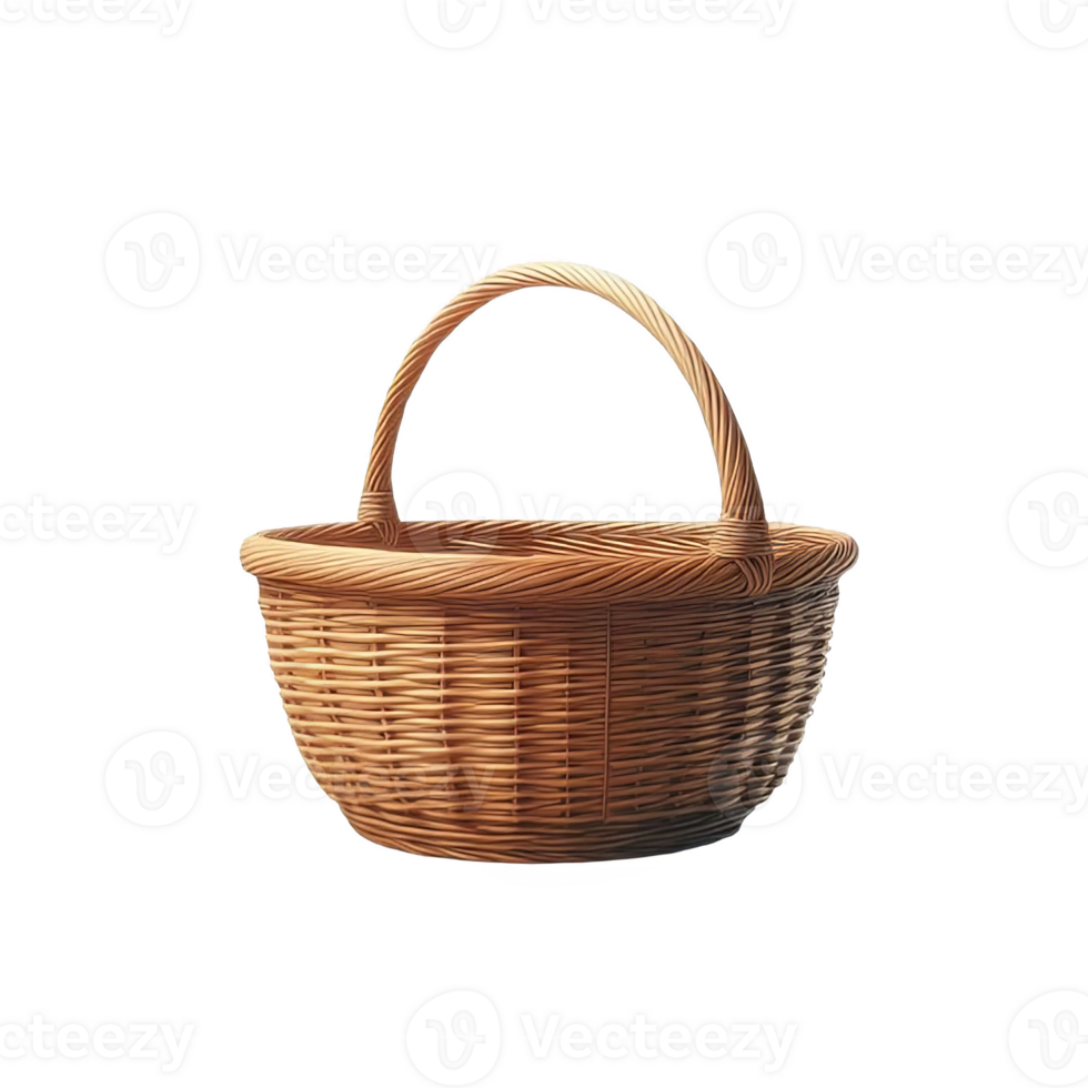 Basket isolated on transparent background png