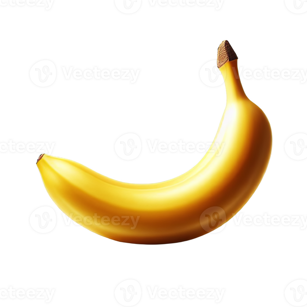 Banana isolated on transparent background png