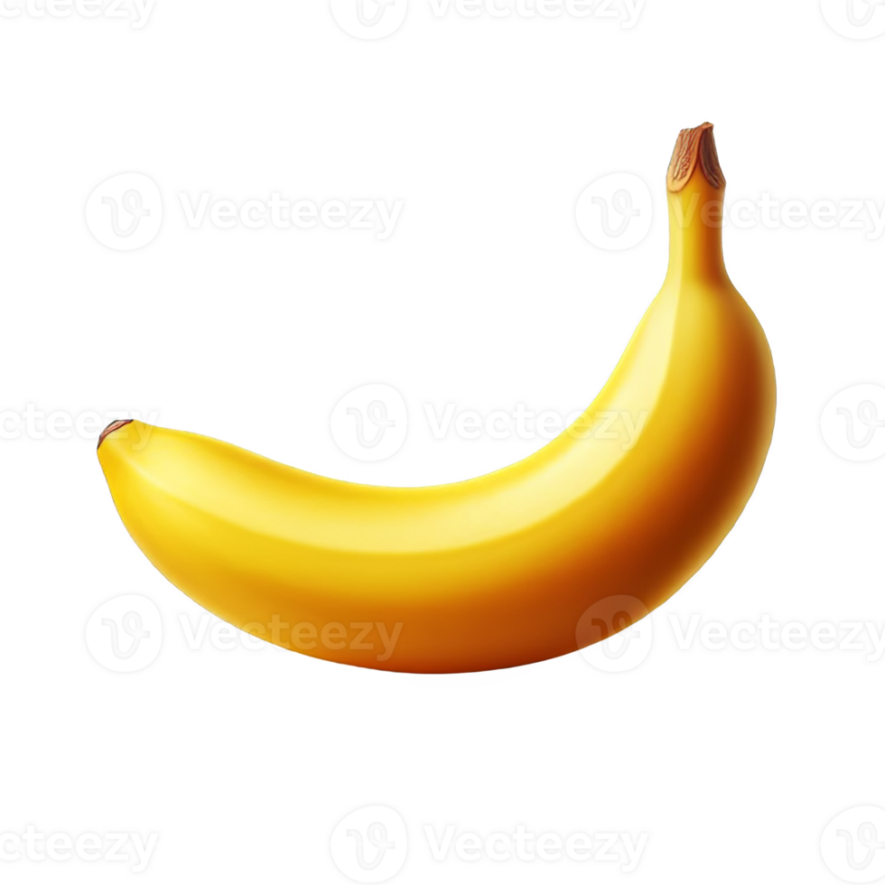 Banana isolated on transparent background png