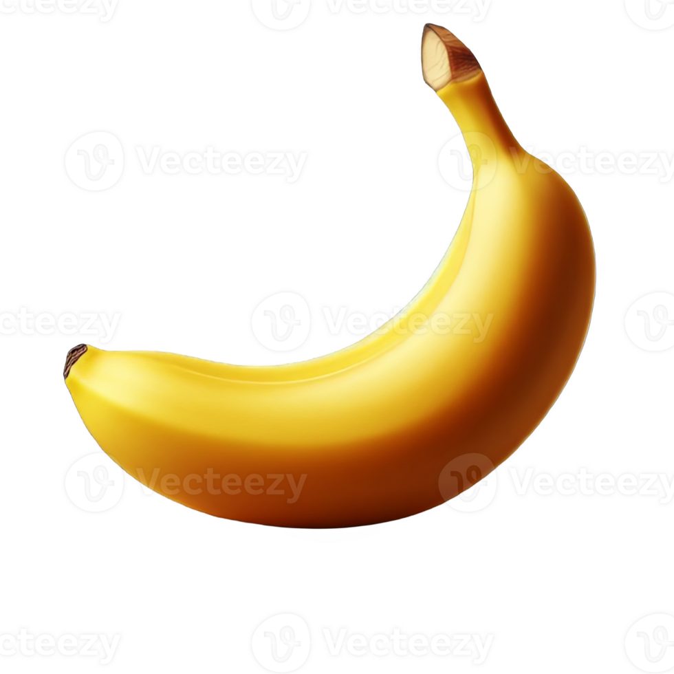 Banana isolated on transparent background png