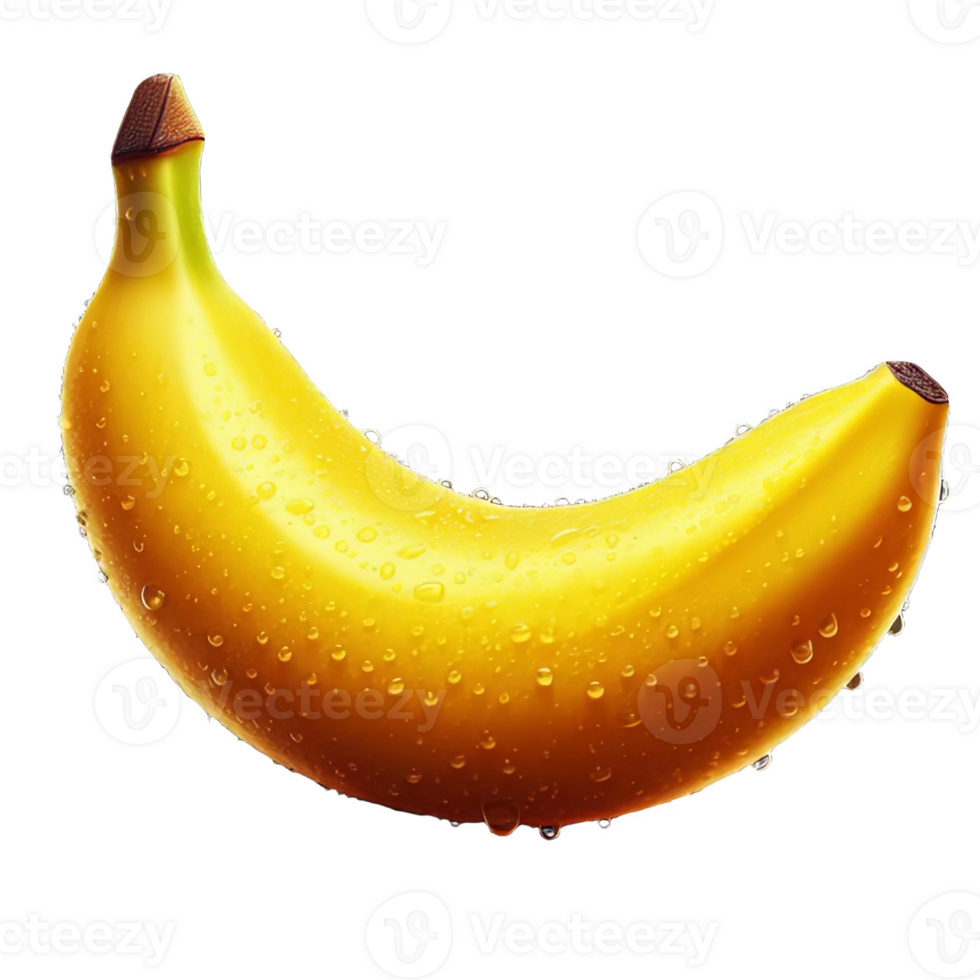 Banana isolated on transparent background png