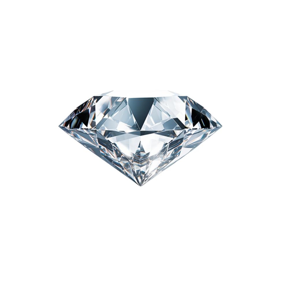 generated ai diamond transparent background png
