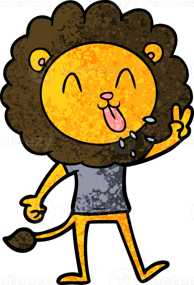 happy cartoon lion png