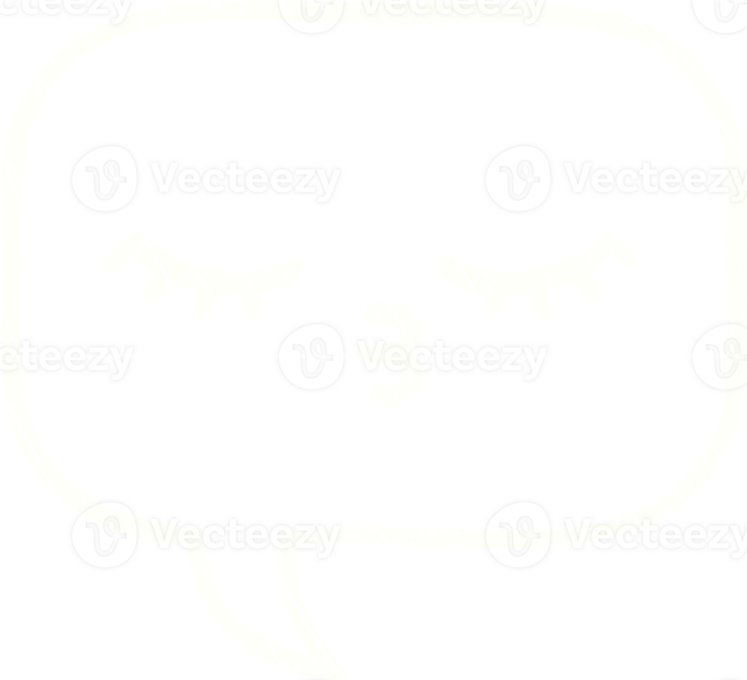 Speech Bubble Chalk Drawing png