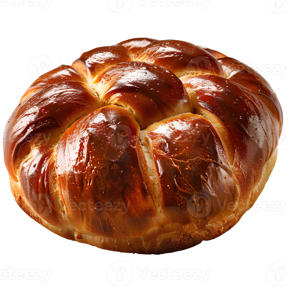 brioche brood. brioche bun gebakje top visie. Frans brood brioche vlak leggen geïsoleerd. klassiek Frans gebakje png