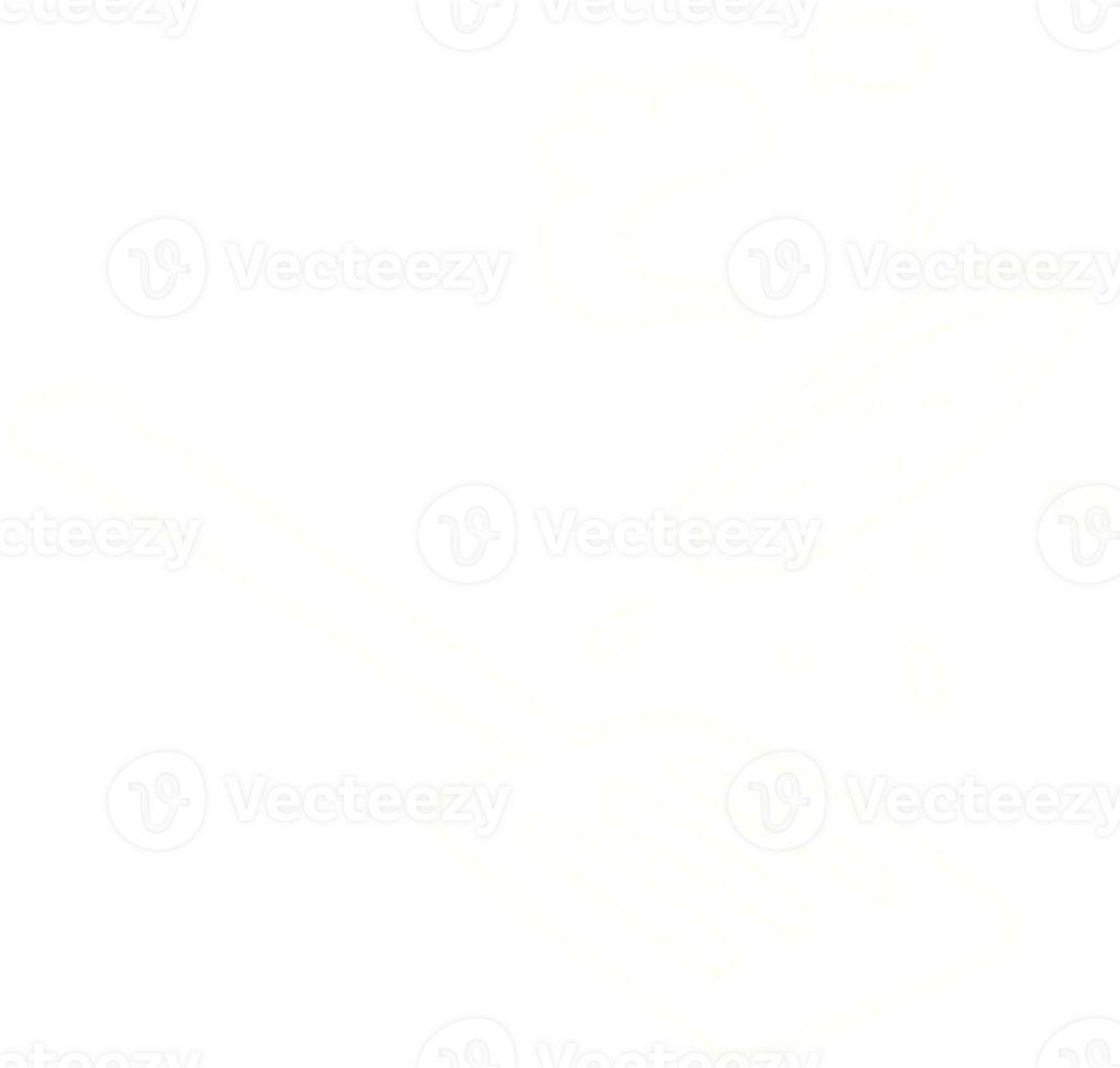 Flipping Burger Chalk Drawing png