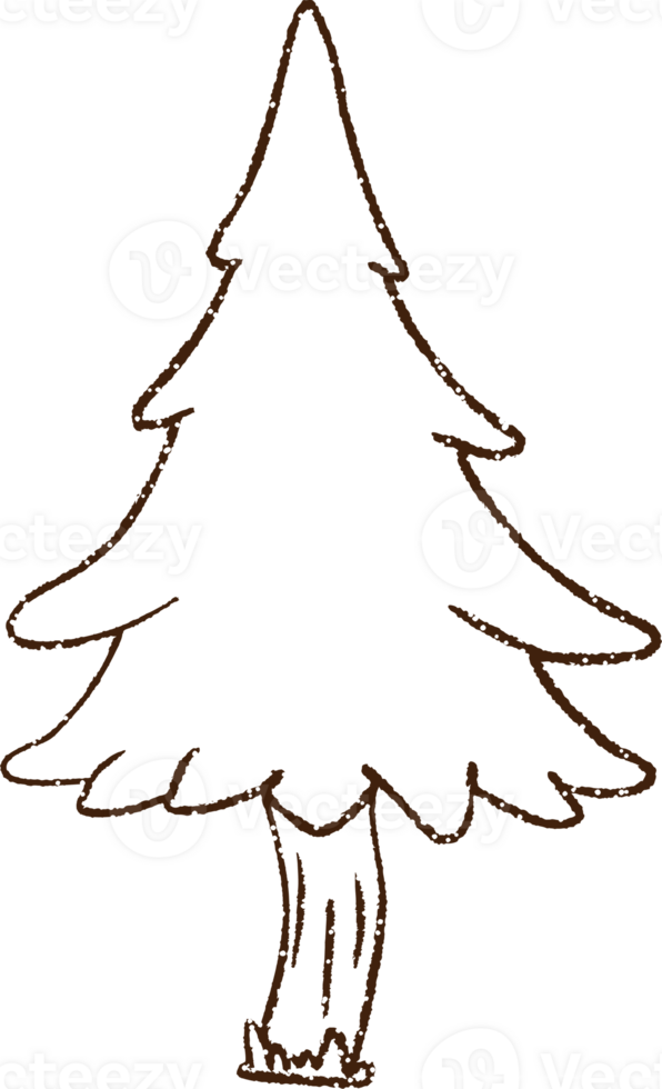 Tree Charcoal Drawing png