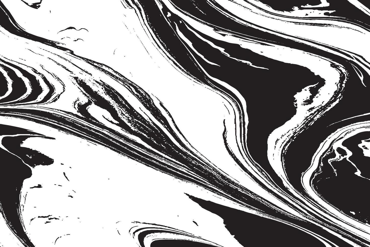 Abstract Black and White Marble Texture vector