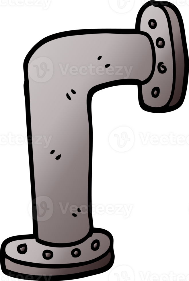 cartoon doodle water pipe png