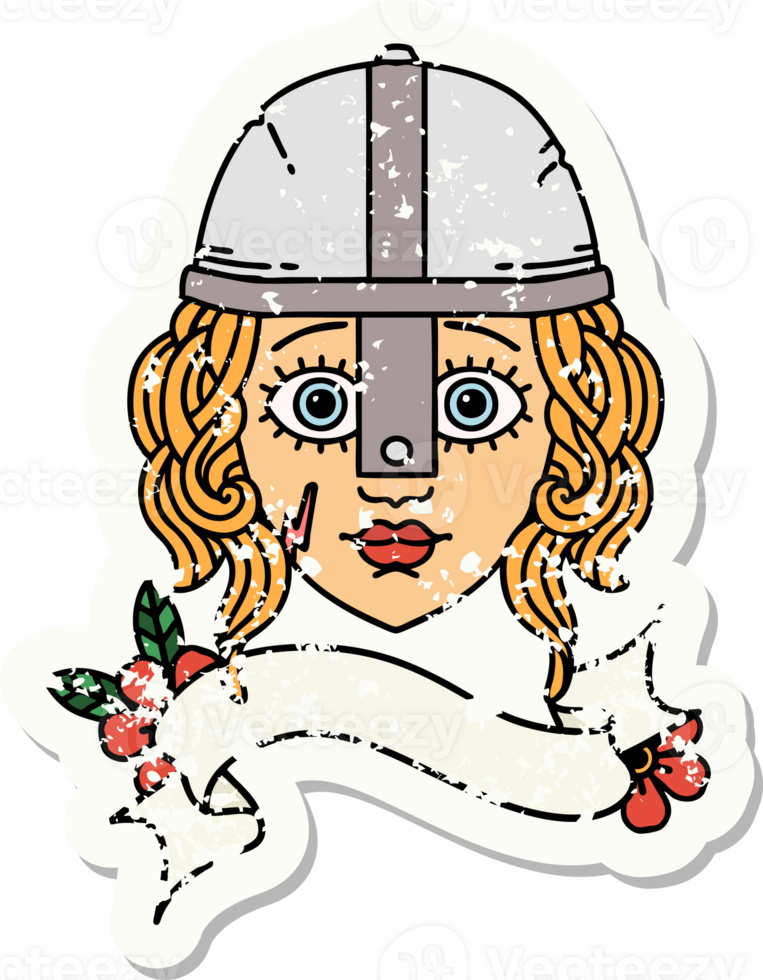 grunge sticker of a human fighter png