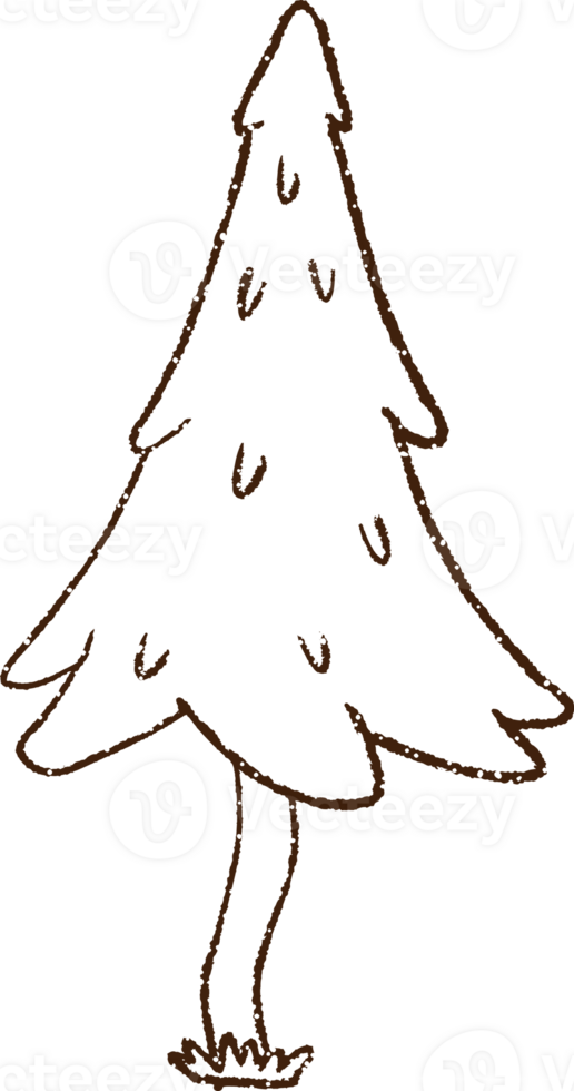 Tree Charcoal Drawing png
