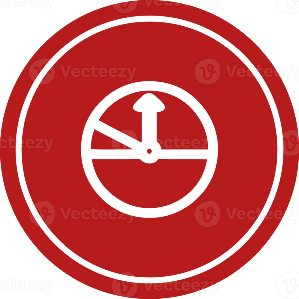 velocímetro circular icono símbolo png