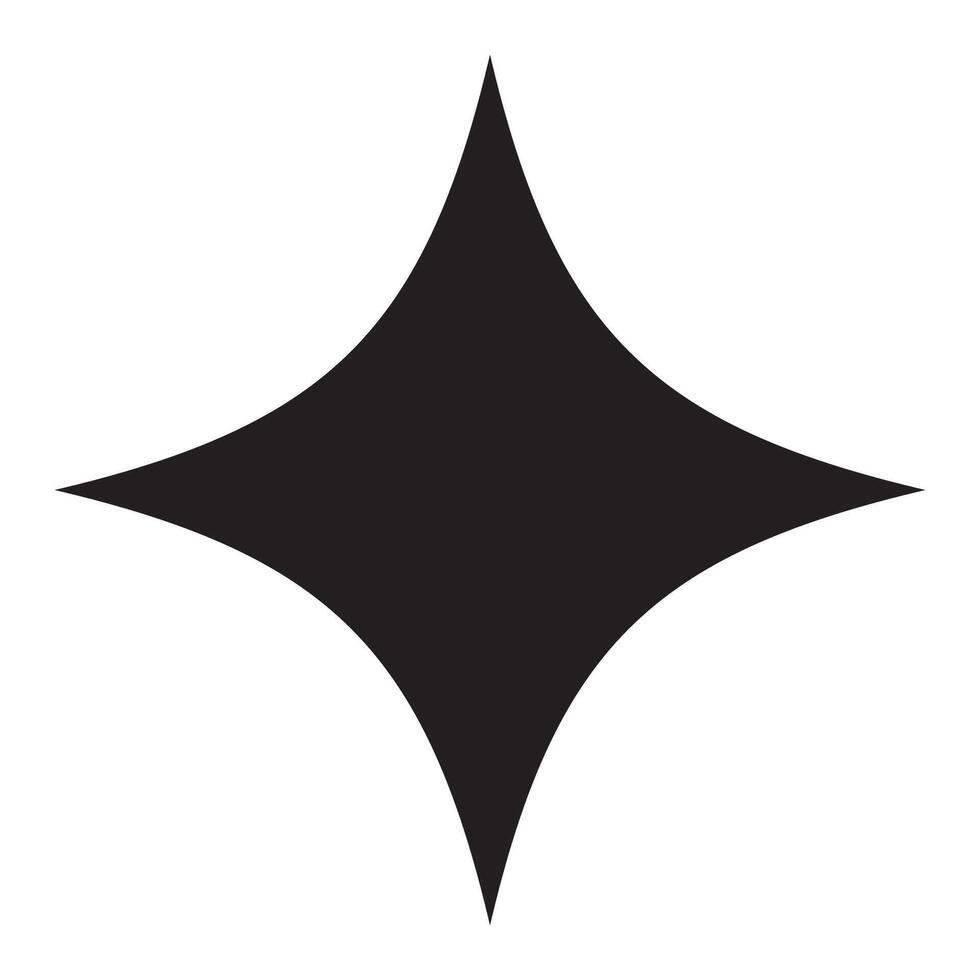 Star sparkle icons collection. Futuristic shape. Flash from fireworks. Christmas stars icon vector