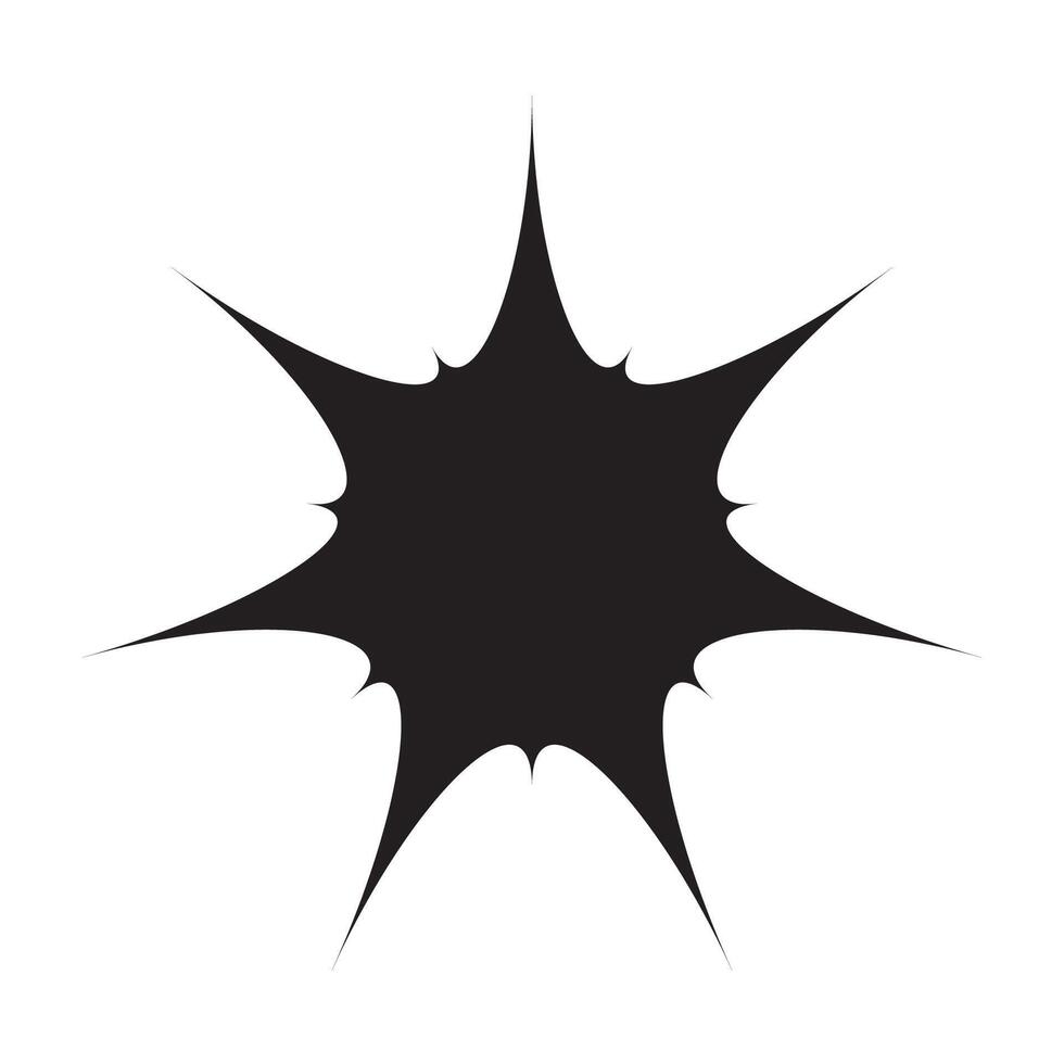 Star sparkle icons collection. Futuristic shape. Flash from fireworks. Christmas stars icon vector