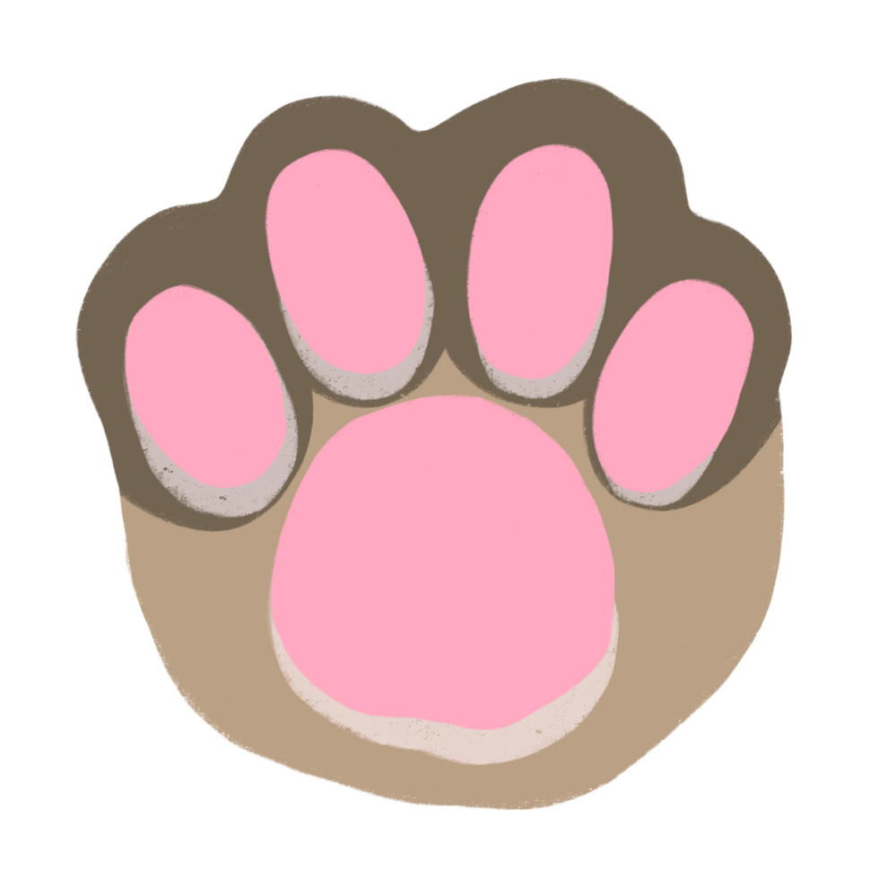 Cat Paw Cartoon illustration Wichian Mas Cat Paw png