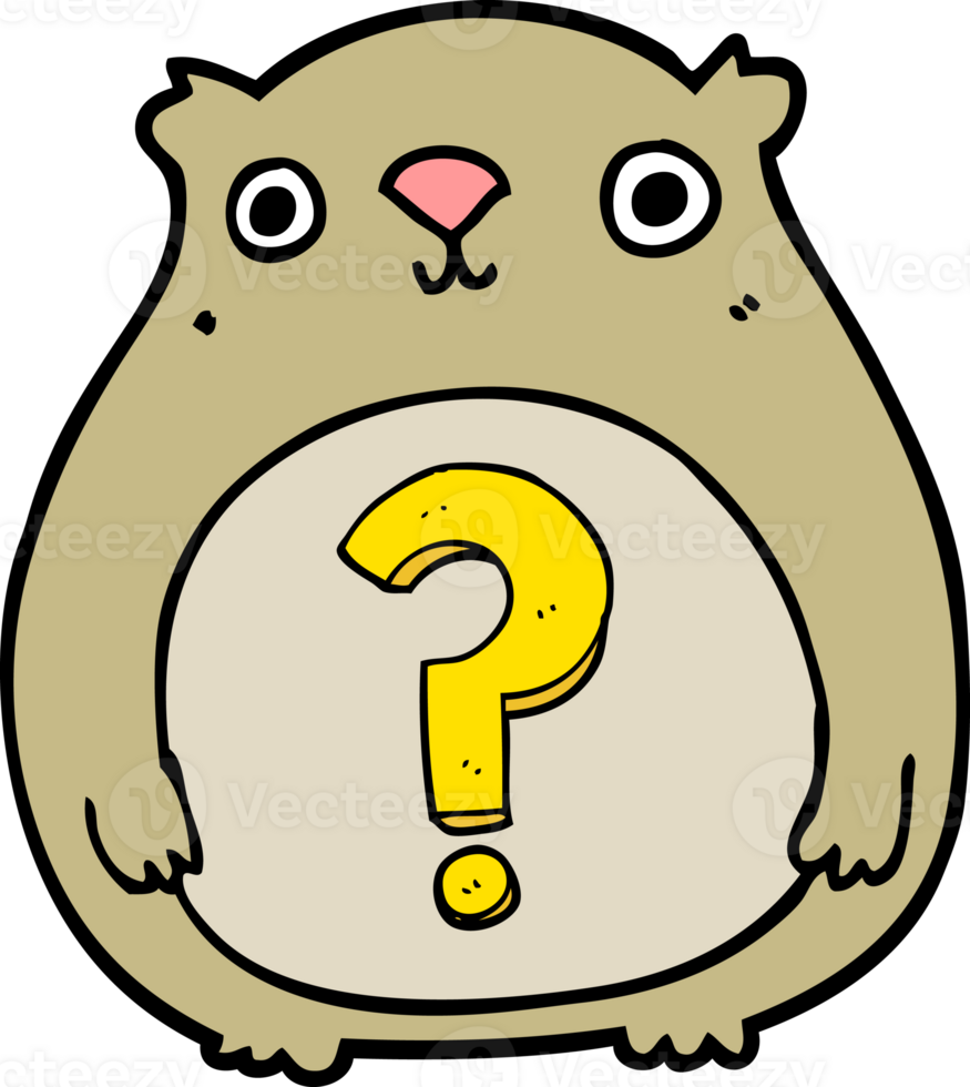 cartoon curious bear png