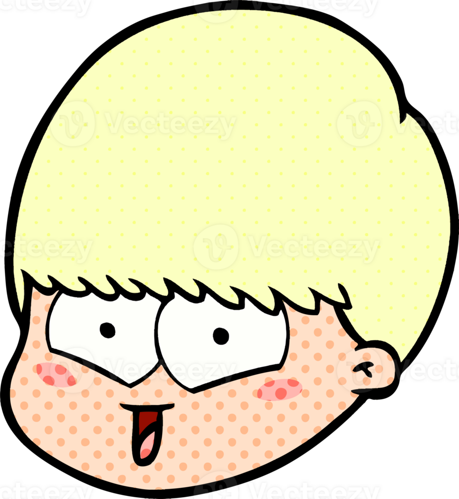 cartoon happy boy png