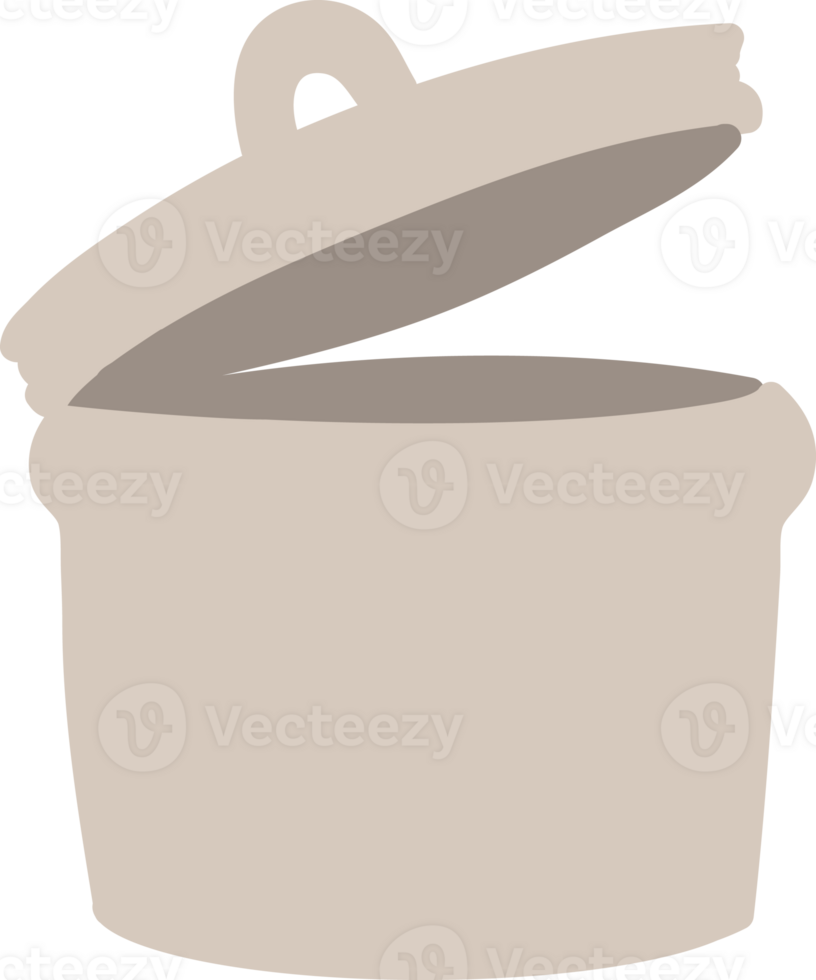 old metal garbage can png