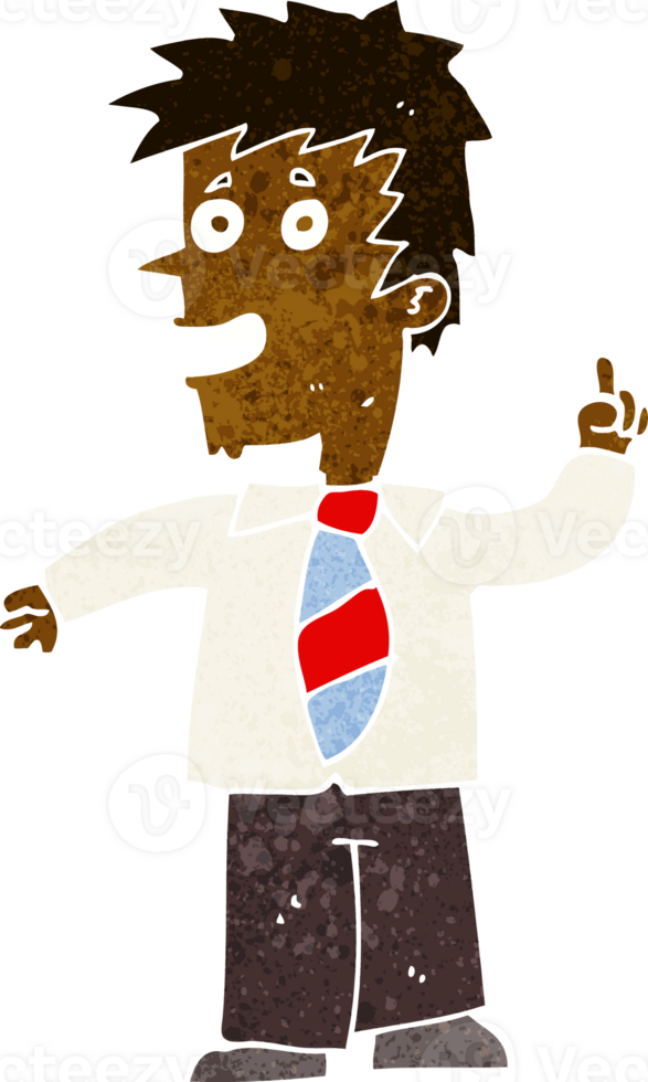 cartoon man with idea png