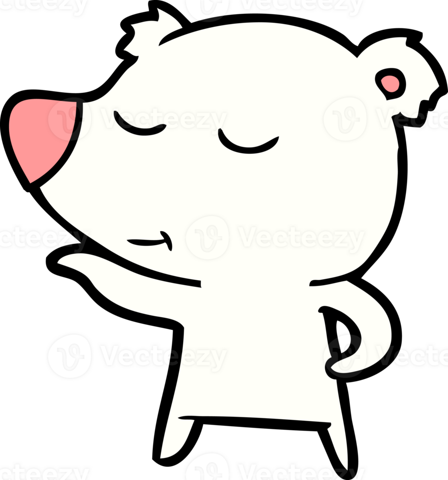 polar bear cartoon png