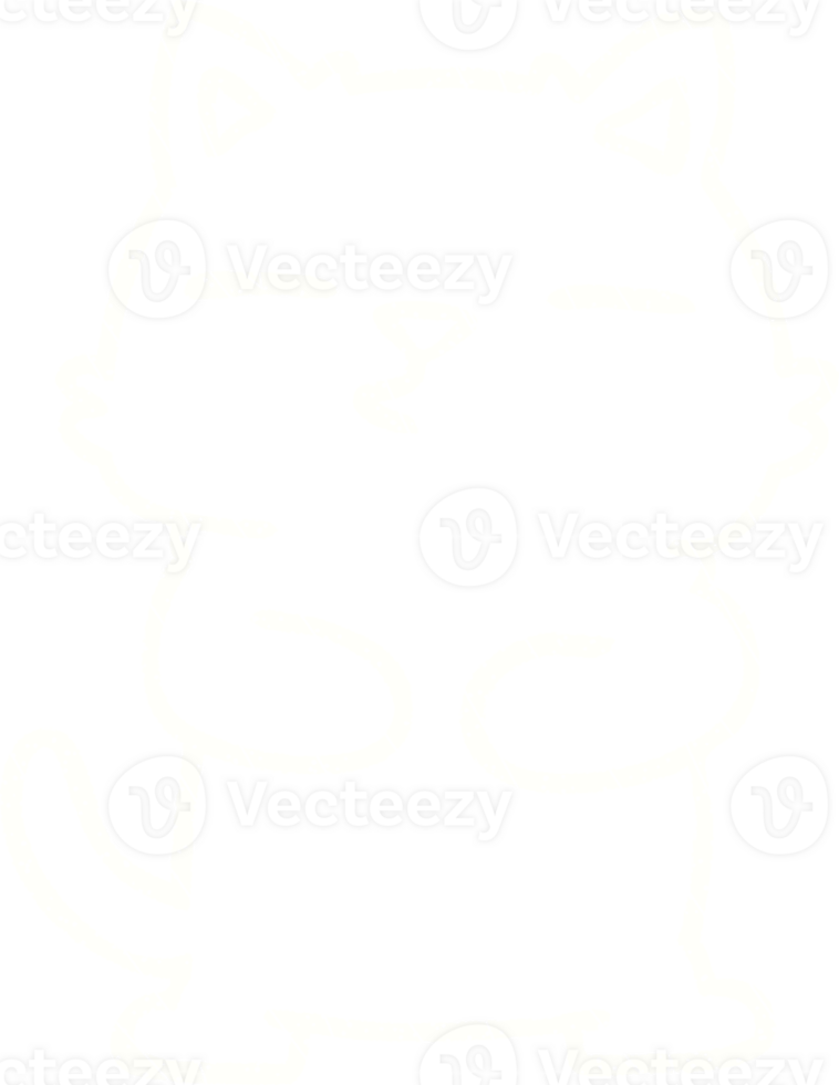 Cat Chalk Drawing png