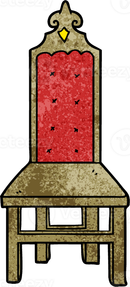 fancy cartoon chair png