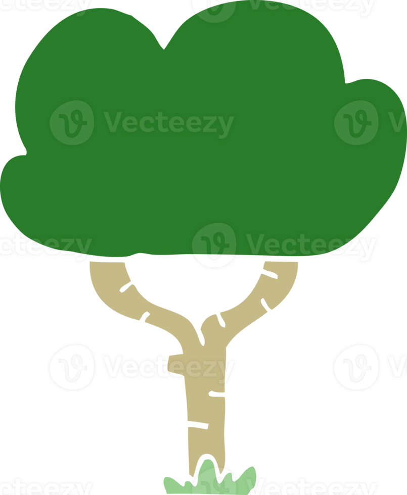 cartoon doodle tree png