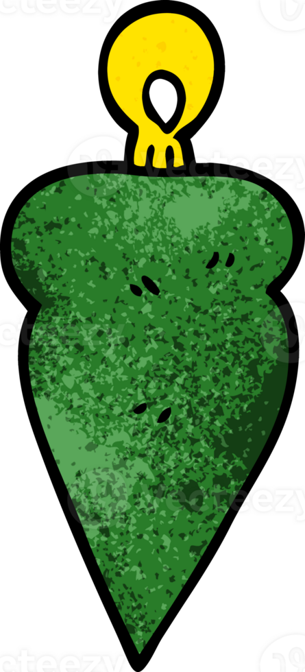 cartoon doodle christmas bauble png