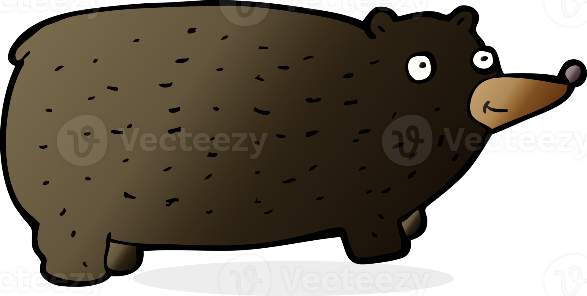 funny cartoon bear png