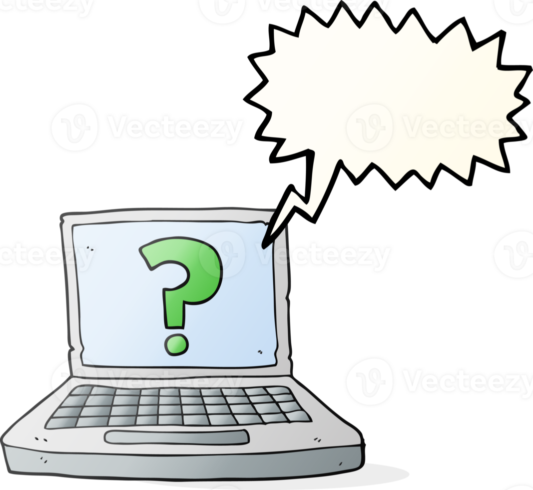 hand drawn speech bubble cartoon internet search png