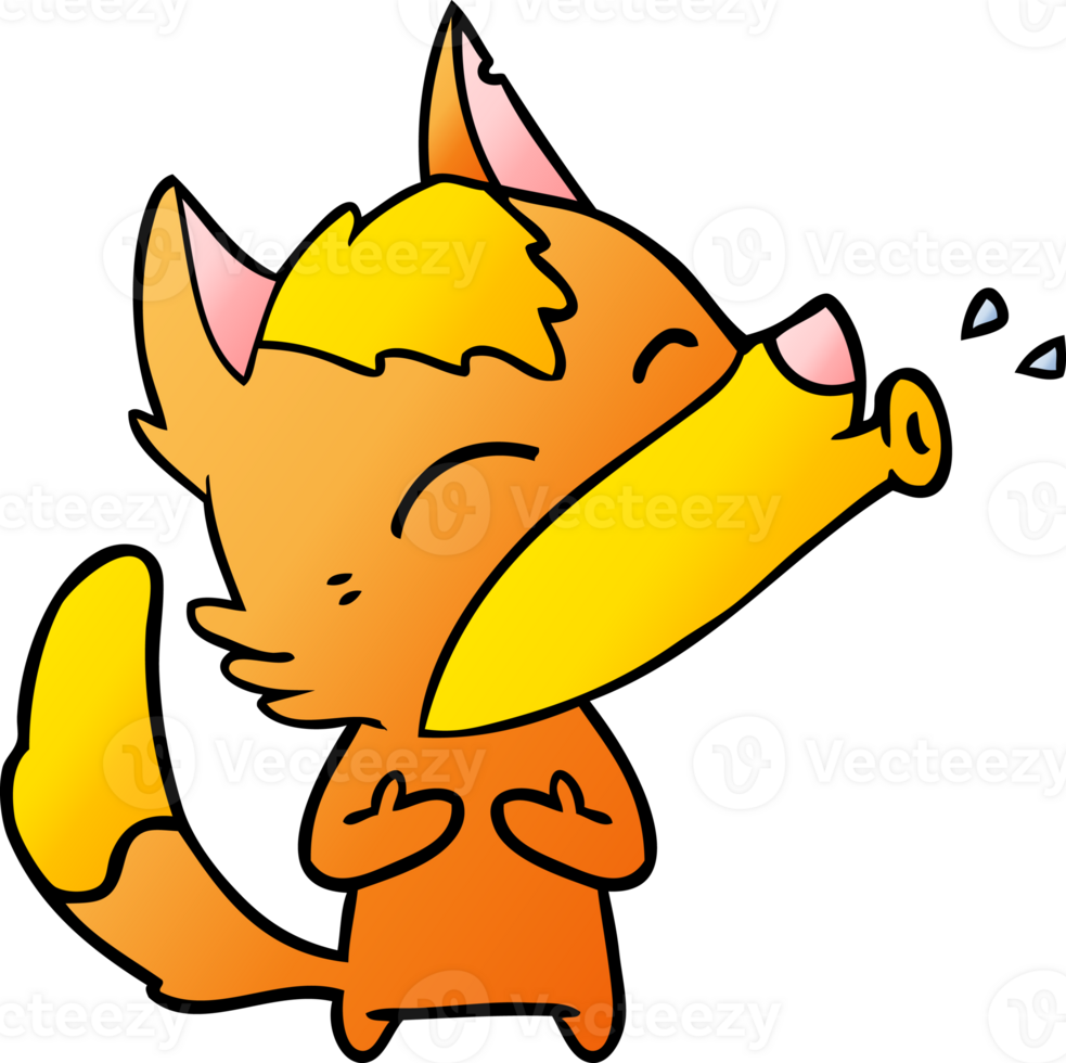 fox cartoon character png
