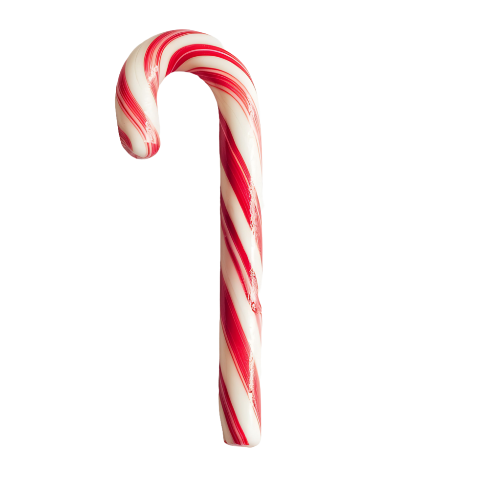 candy cane on transparent background png