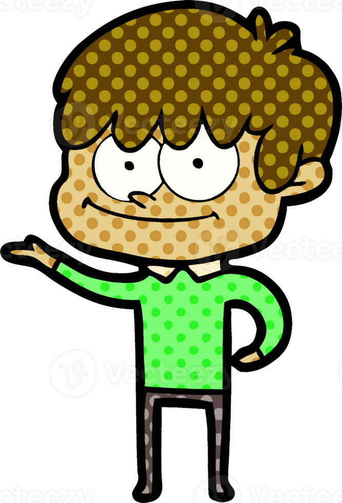 happy cartoon man png