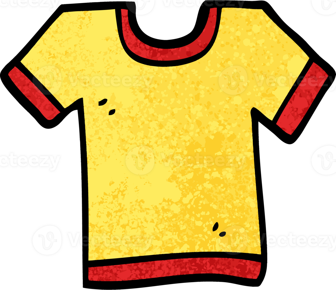 grunge textured illustration cartoon tee shirt png