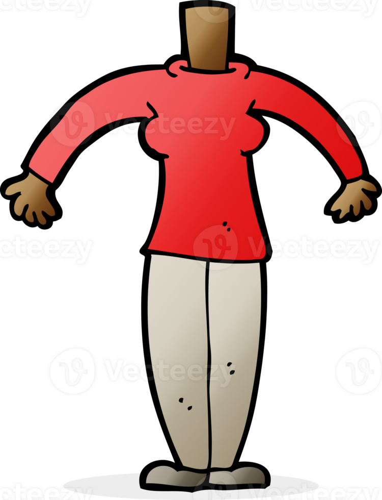 cartoon female body add photos or mix and match cartoons png