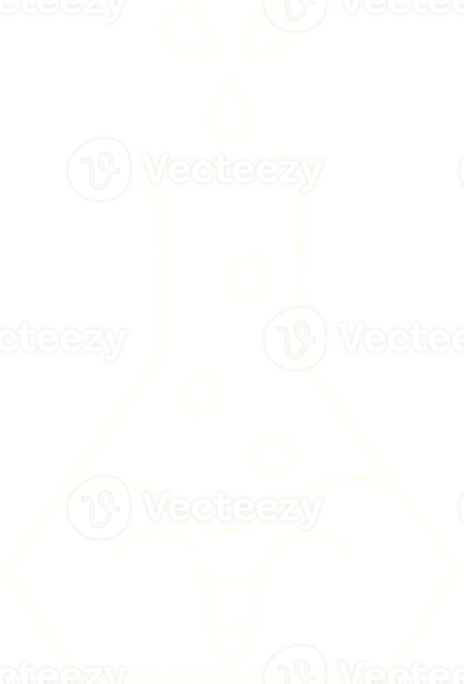 Wissenschaftsexperiment Kreidezeichnung png