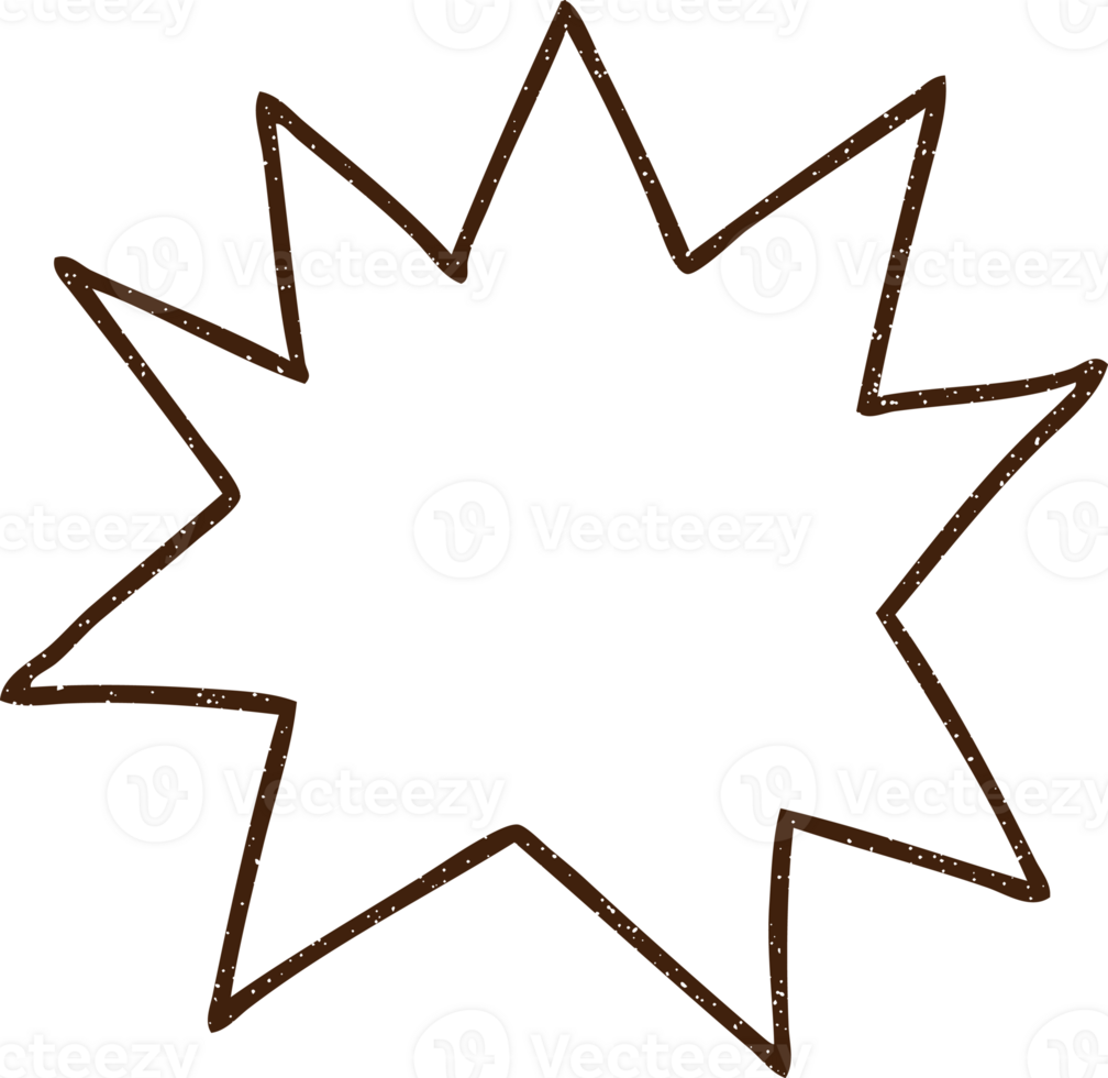 Explosion Symbol Chalk Drawing png