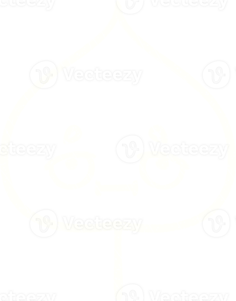 Leaf Chalk Drawing png