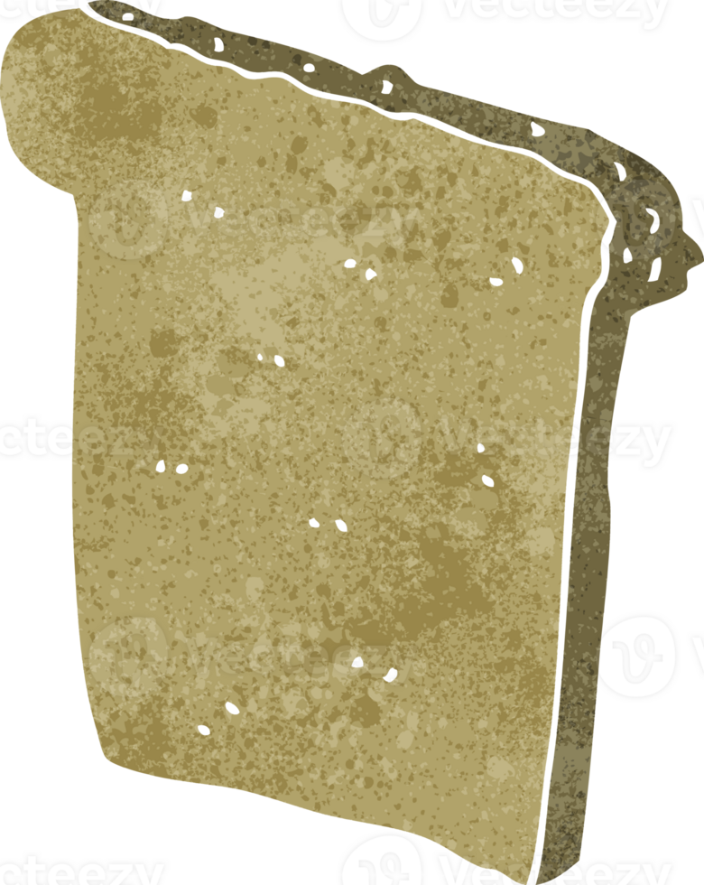 cartoon slice of bread png