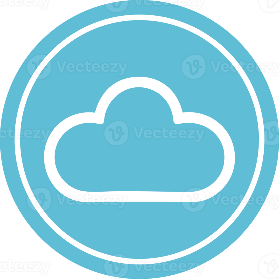 weather cloud circular icon symbol png