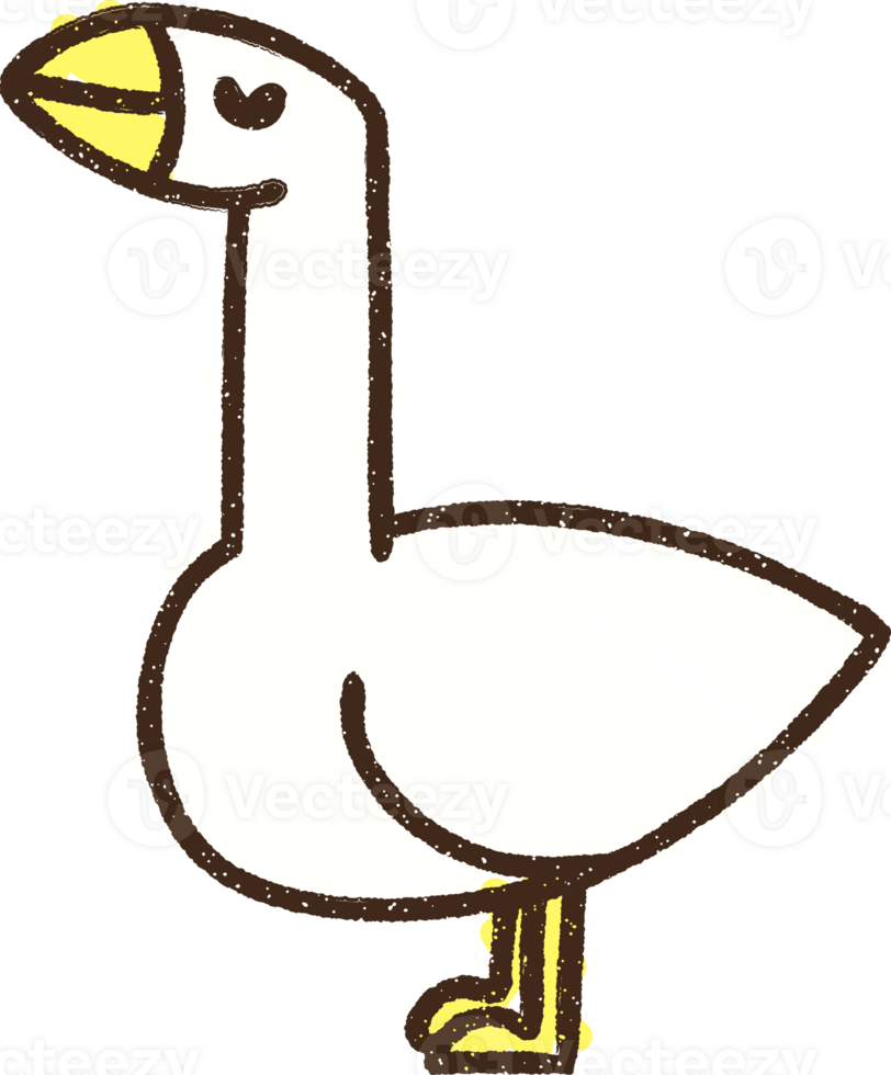 Goose Chalk Drawing png