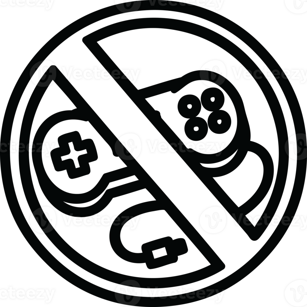 no gaming icon symbol png