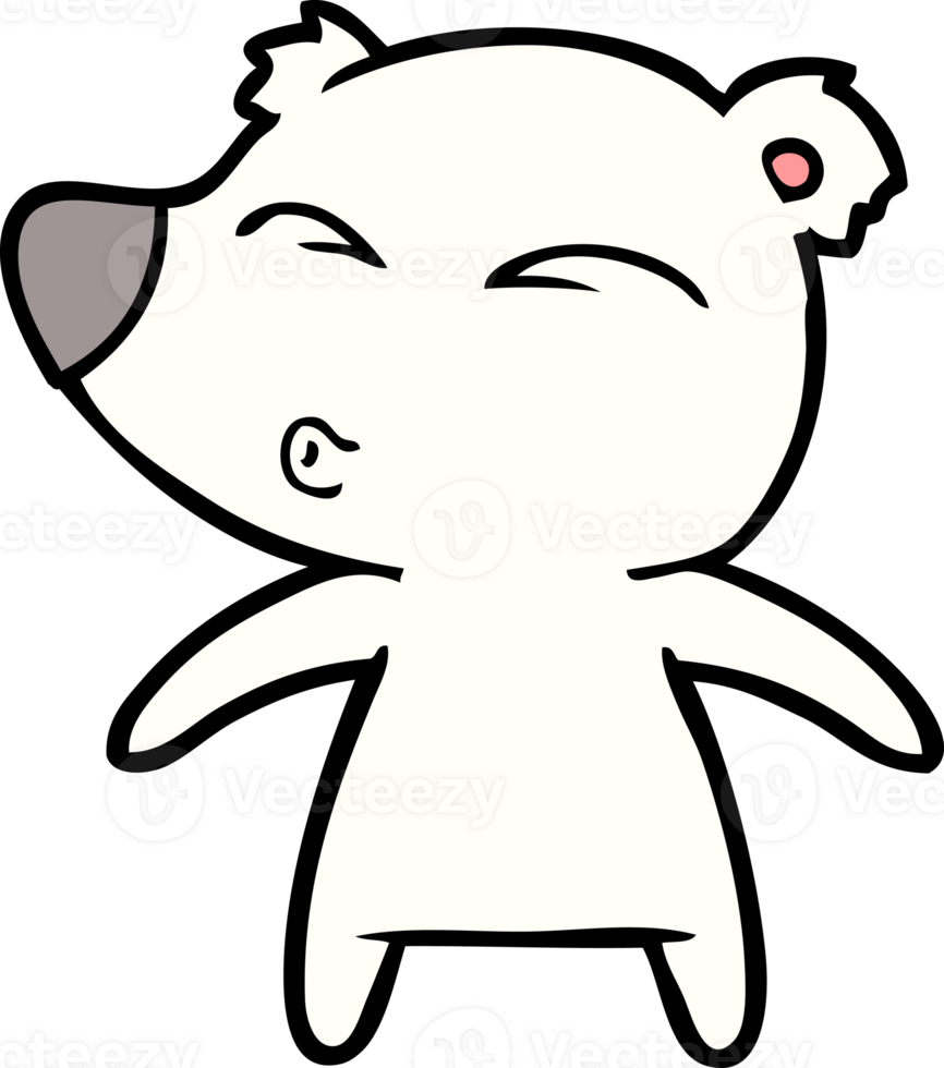 polar bear cartoon png
