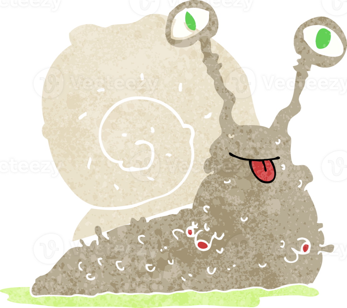 cartoon gross slug png