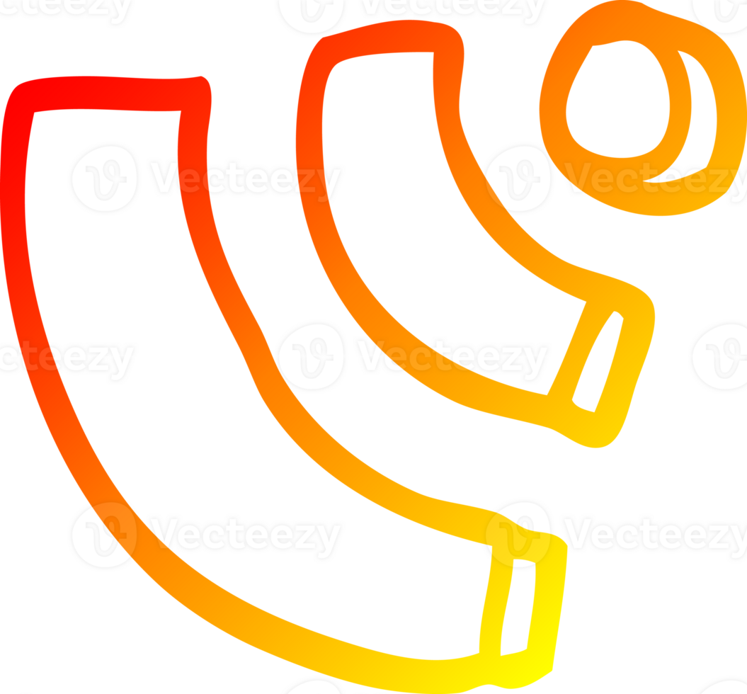 warm gradient line drawing of a cartoon wi fi png