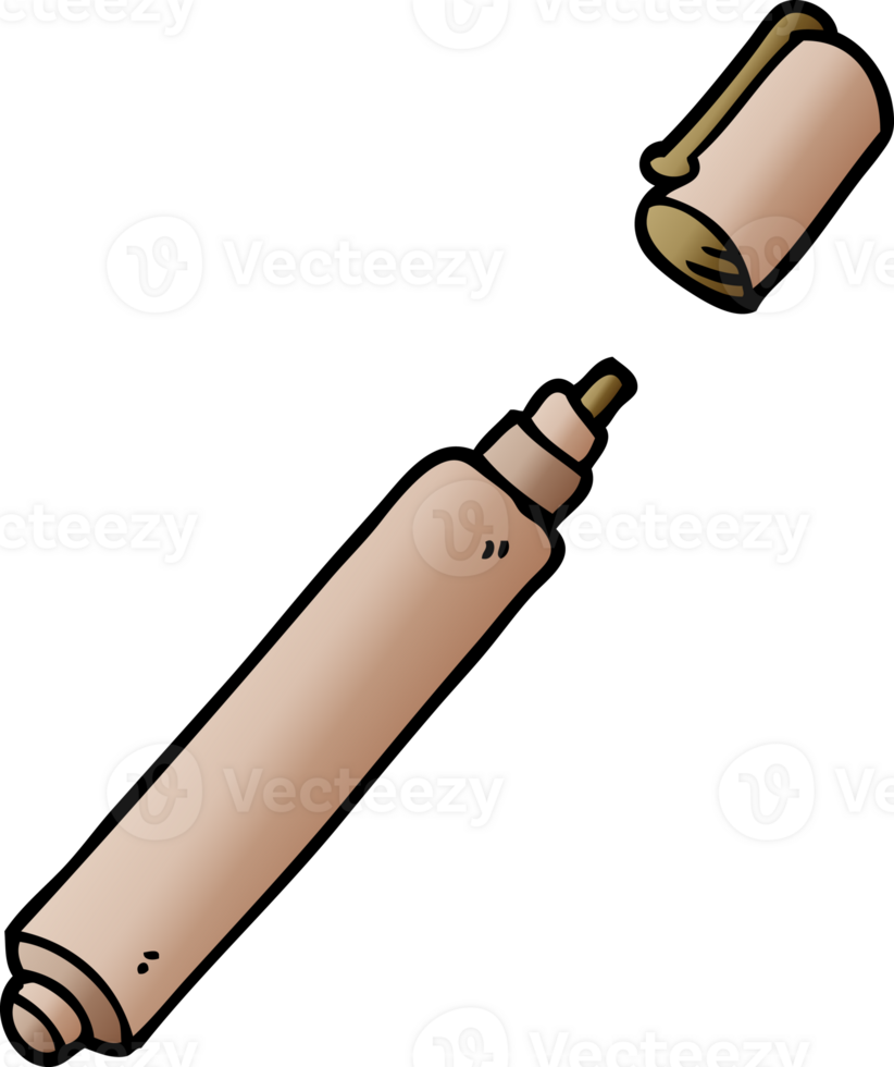 cartoon doodle office pen png