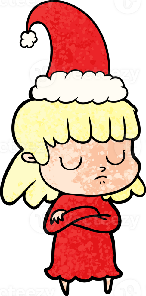 cartoon indifferent woman png