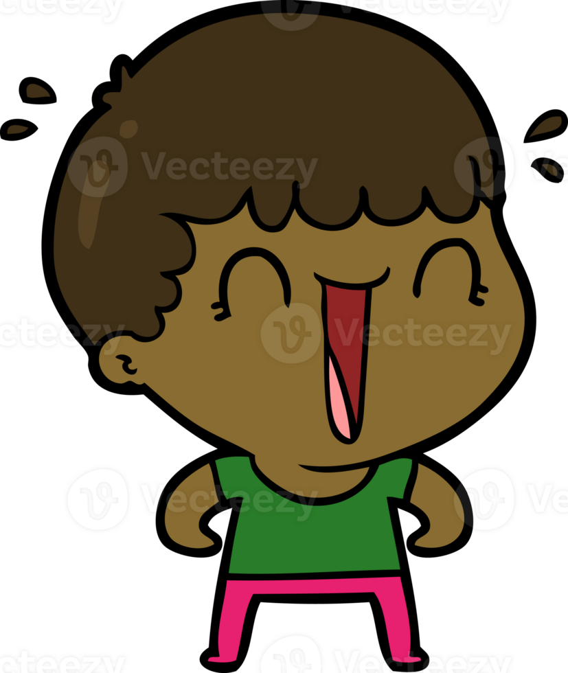 laughing cartoon man png
