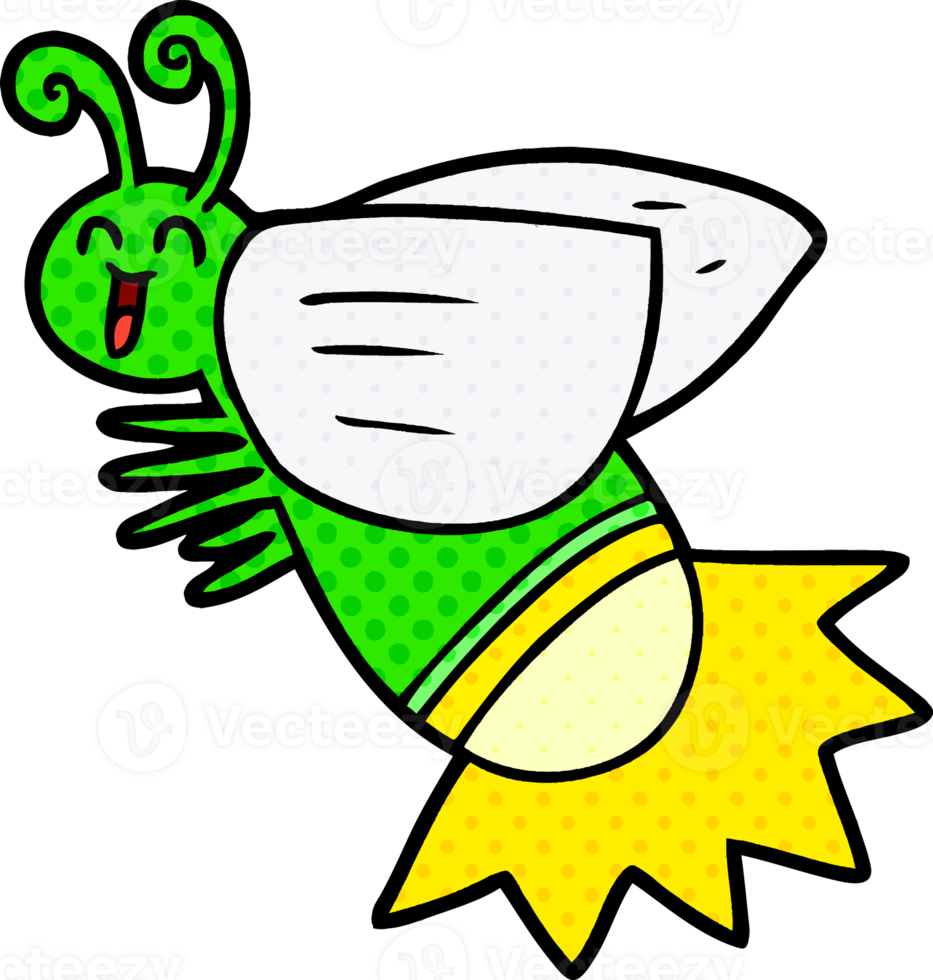 cartoon glow bug png